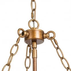 Modern LNC- Pouring Water Inspiration Crystal Chandelier - 4 Lights