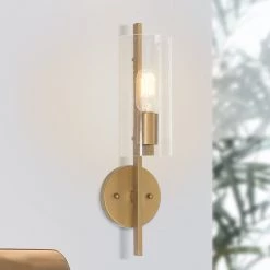 Modern LNC- Golden Bubble Glass Wall Lamp Lighting