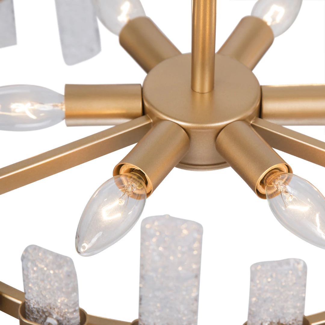 Modern Hot Sale LNC- Classic Crystal Glass Tube Chandelier - 6 Lights 9 Modern Hot Sale LNC- Classic Crystal Glass Tube Chandelier - 6 Lights