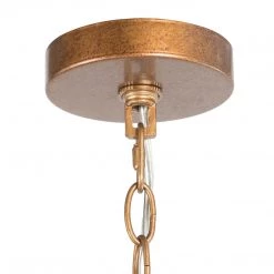 Uolfin LNC Home -Glass Bead Draped Chandelier - Modern & Glass-Clearance Lighting