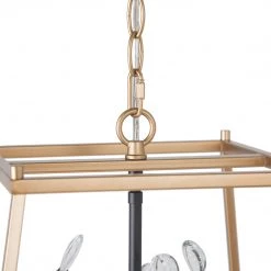 Google LNC Modern Geometric Crystal Lantern-Clearance Lighting