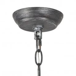 Uolfin Hot Sale LNC Rustic Wood Wire Mesh Chandelier-Clearance