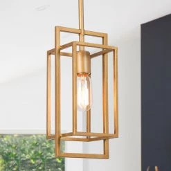 LNC Modern Gold Geometric Pendant Hot Sale