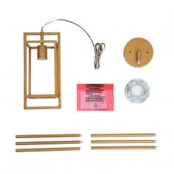 LNC Modern Gold Geometric Pendant Hot Sale