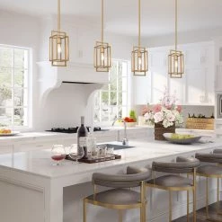 LNC Modern Gold Geometric Pendant Hot Sale