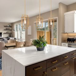 LNC Modern Gold Geometric Pendant Hot Sale