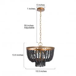Hot Sale LNC Modern Beaded Chandelier