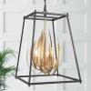 LNC Home - Modern Lotus Cage Chandelier -Clearance