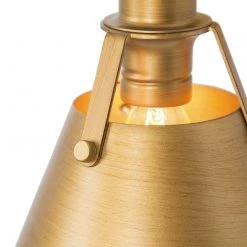 Modern Hot Sale LNC Industrial Bell Wall Light - Gold