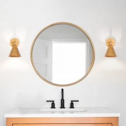 Modern Hot Sale LNC Industrial Bell Wall Light - Gold