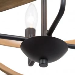 Google Hot Sale LNC-Orb Farmhouse Round Lantern - 4 Lights