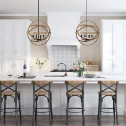 LNC-Orb Farmhouse Lantern For Kitchen Island-Open Box Lighting