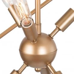 LNC- Rose Gold Cube Chandelier- Modern & Kitchen Island