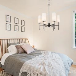 LNC Modern Classic Chandelier-6 Lights