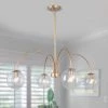 Uolfin Lighting LNC- Golden Orb Chandelier 4 Lights