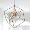 Modern LNC- Prismatic Cubed Chandelier - 6 Lights Hot Sale