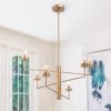 Modern LNC Contemporary Gold Chandelier-6 Lights Hot Sale