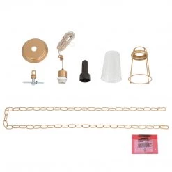 Modern Hot Sale LNC Nautical Gold Wire Cage Pendant Light - 1 Light