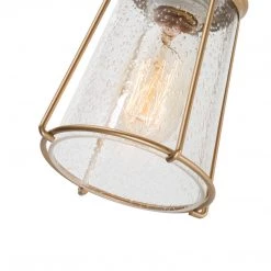 Modern Hot Sale LNC Nautical Gold Wire Cage Pendant Light - 1 Light