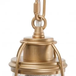 Modern Hot Sale LNC Nautical Gold Wire Cage Pendant Light - 1 Light