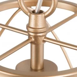 LNC Modern Gold Frame Pendant Light - 1 Light