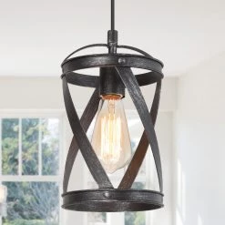 LNC Black Mini Modern Industrial Pendants