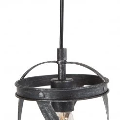 LNC Black Mini Modern Industrial Pendants