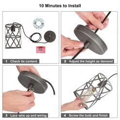 Hot Sale LNC Modern Antique Silver Mini Pendant Light 24 Hot Sale LNC Modern Antique Silver Mini Pendant Light