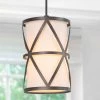 Lighting LNC Modern Antique Silver Mini Pendant Light-Clearance