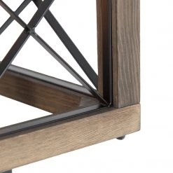 LNC Rectangle Rustic Kitchen Island Chandelier-5 Lights-Clearance Lighting