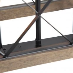 Lighting LNC Rectangle Chandelier, Industrial Farmhouse Chandelier-Open Box