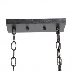 LNC Industrial Farmhouse Kitchen Island Chandelier-4 Lights