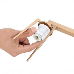 LNC Modern Gold Wall Lamp With Glass Shades - 3 Lights