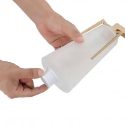 LNC Modern Gold Wall Lamp With Glass Shades - 3 Lights