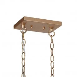 LNC Modern Gold Globe Glass Wide Chandelier - 4 Lights Hot Sale