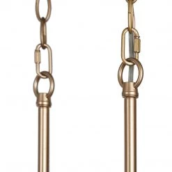 LNC Modern Gold Globe Glass Wide Chandelier - 4 Lights Hot Sale