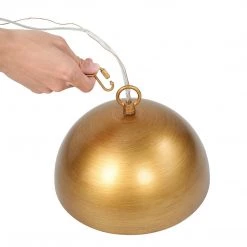 Google LNC Modern Antique Gold Pendant Light