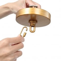 Google LNC Modern Antique Gold Pendant Light