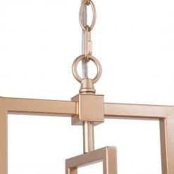 LNC Modern Gold Geometric Pendant Light - 1 Light Hot Sale