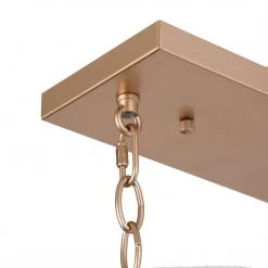 LNC Modern Gold Island Chandelier- 5 Lights