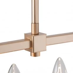 LNC Modern Gold Island Chandelier- 5 Lights
