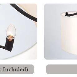 Lighting LNC Modern Chandelier, Cream Chandelier-Open Box