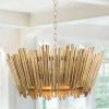 LNC Vintage Gold Chandelier-Open Box
