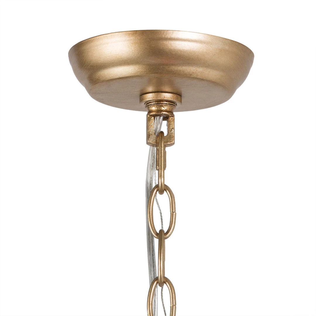 Lighting LNC Vintage Gold Modern Chandelier With Gold Stripes-3 Lights 10 Lighting LNC Vintage Gold Modern Chandelier With Gold Stripes-3 Lights