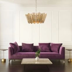 LNC Vintage Gold Chandelier-Open Box