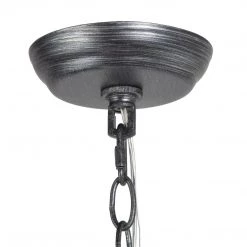 LNC Farmhouse Circle Chandelier -Bedroom & Kitchen Island-Open Box Lighting