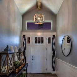 LNC Small Rustic Cube Lantern