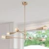 Modern LNC Minimalist Gold Contemporary Chandelier-6 Lights