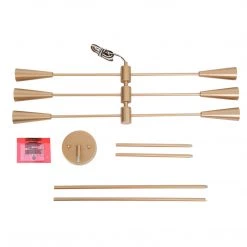 Modern LNC Minimalist Gold Contemporary Chandelier-6 Lights