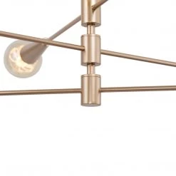 Modern LNC Minimalist Gold Contemporary Chandelier-6 Lights